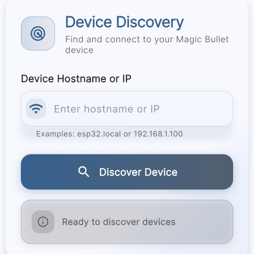 Device Discovery and Connection
